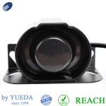 112dB Steel Autozone Backup Alarm black IP68 Reverse Buzzer For Truck