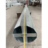 Buy cheap Galvanized Power Transmission Steel Pole 75FT Q460 Dodecagonal 69KV from wholesalers