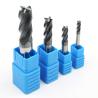 Buy cheap HRC45 4 Flute Carbide Flat Milling Cutter Wear Resistant 4F Square End Mill from wholesalers