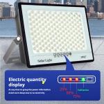 IP67 Waterproof Solar Powered Landscape Flood Lights Outdoor With 8AH Battery