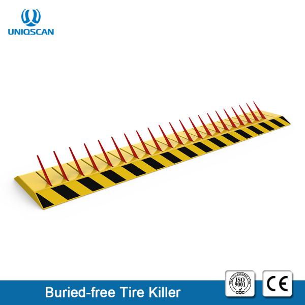 Steel Tyre Spike Barrier Hydraullic Anti Terrorist Safeway System For Road