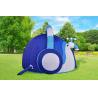 Buy cheap Customized Blue Inflatable Headset Dome Event Tent For Commercial from wholesalers