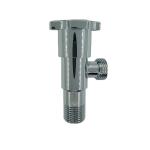 SS201 Angle Stop Faucet Toilet ODM Manual Control 10*5.5*3.5