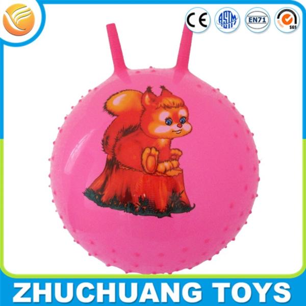Buy cheap large inflatable skip hopper cartoon animal painting pictures ball for kids from wholesalers