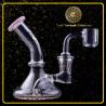 Buy cheap Stock Supply 6'' Glass Bong Smoking Water Pipe 18mm Pink Adequate from wholesalers