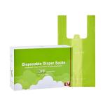 Compostable Baby Nappy Sacks Corn Starch Scented Disposable Diaper Bags