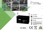 300a Vrla Regulated Lead Acid Battery For Telecom System / Solar System / Ups