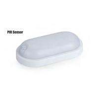Buy cheap Oval PIR Surface Mounted LED Bulkhead Light IP54 product