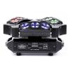 Buy cheap Home Party 3x3 9pcs 12w RGBW 4in1 Mini LED Spider Beam DMX Wash Moving Lights from wholesalers