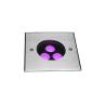 Buy cheap 3 * 2W 6W 7W Square Deep Recessed High Power LED Inground Light 450LM from wholesalers