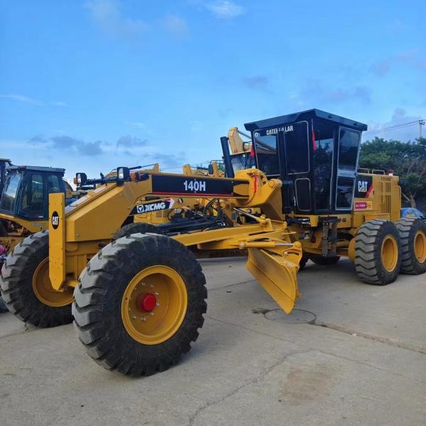 Buy cheap Used Road Grader CAT 140H For Road And Airport Ground Leveling Operations from wholesalers