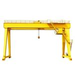 High Power Double Girder Rail Mounted Gantry Crane 15 Ton CE / ISO Certificated