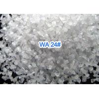 Buy cheap Bonded Abrasives White Fused Alumina , Sandblast Aluminum Oxide Abrasive Media product
