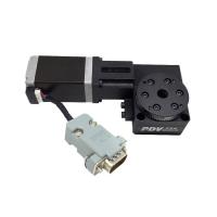 Buy cheap 30mm Black Miniature Rotation Stage With Grinding Worm Gear Micro Rotation Stage product