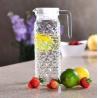 Buy cheap Home / Restaurant / Hotel Glass Pitcher 1100ml/37oz With Crystal Pattern​ from wholesalers