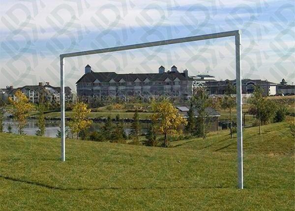 Buy cheap Anti Acid Anti Wet Metal Goal Posts Underground Pop Up Football Goals from wholesalers