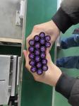 Photoelectric Sensor Round Bottle Sticker Labeling Machine For Lip Balm Bottom