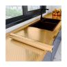 Buy cheap Kitchen Backsplash Stickers Self Adhesive Aluminum Foil Film Waterproof Stove Wallpaper from wholesalers