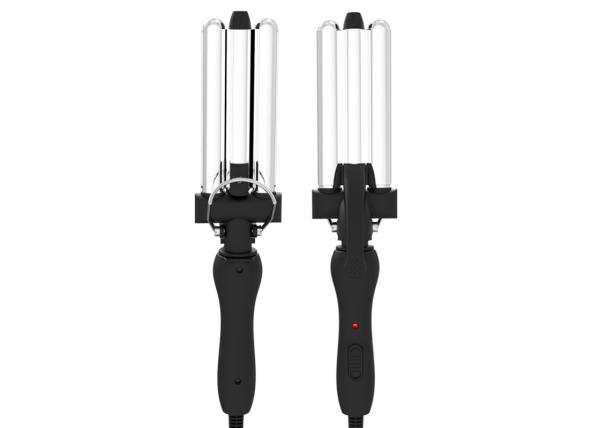 Buy cheap Three Barrel Curling Iron Mini Hair Curler Aluminum Plate Wave Formers from wholesalers
