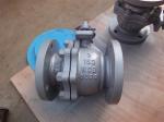 Buy cheap Full Bore Flanged Ball Valve , Floating ANSI 150 LB High Temperature Ball Valves from wholesalers