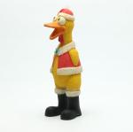 Safety Non - Toxic Latex Pet Toys Colorful Rubber Chicken Squeaky Dog Toy
