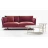 Buy cheap Fabric / Leather Cushion 2 Seater Contemporary Living Room Sofa from wholesalers