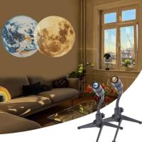 Buy cheap Moon Projection Lamp Creative Galaxy Light Projector Background Atmosphere Night product