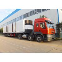Buy cheap 3 Axle Refrigerated Semi Trailer , Meat Transport Trailer 35t - 50t With product