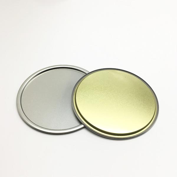 Quality 83mm ETP TFS Aluminum Paste Coating Metal Can Lids, Silver color for canned lunch meat, fish packing, for sale