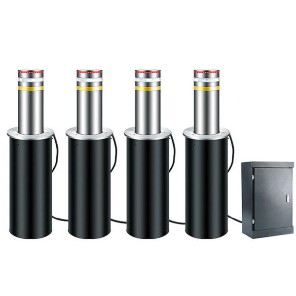 Buy cheap Steel 304 Automatic Rising Bollards Water Proof Anti - Vehicle Collision Road Blocker from wholesalers