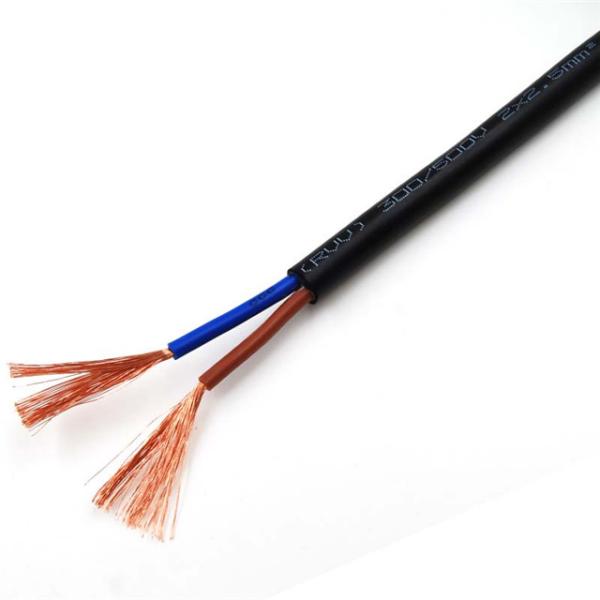 Buy cheap Heatproof 2 Core 2.5 Mm Flexible Cable , Anti Insulation PE Jacket Cable from wholesalers