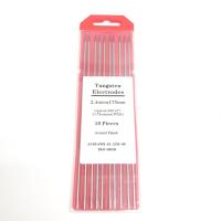 Buy cheap Welding Rods Red Tip 2.4mm*175mm TIG Welding Accessories for Welding Current 40 product