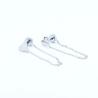 Buy cheap Stainless Steel Star Heart Stud Earring piercing ear stud chain from wholesalers