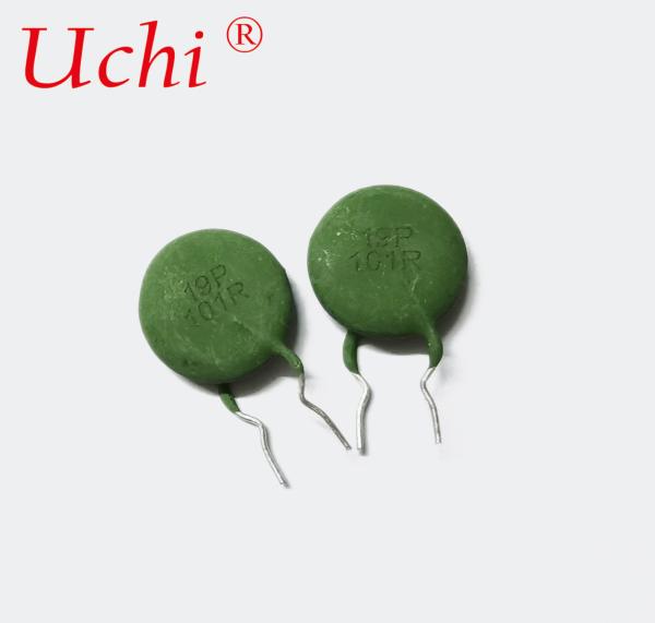 Buy cheap 10mW 19P101R 100Ohms PTC Thermistor For Inverter Welding Machine from wholesalers