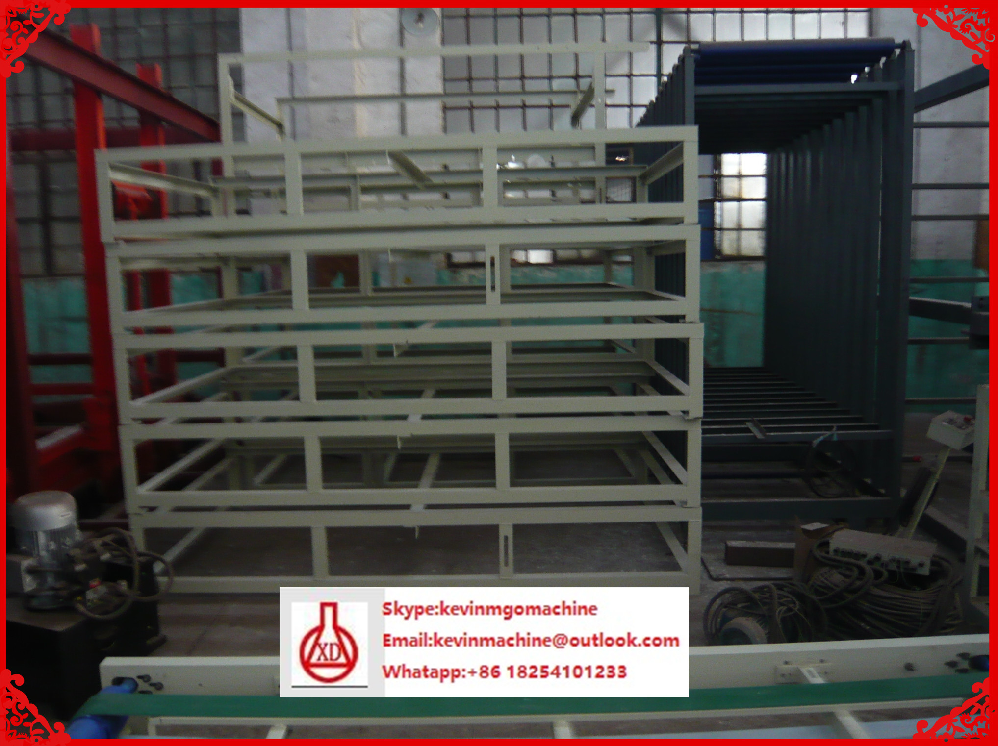 Fireproof Waterpoof MgO Board Sandwich Board Making Machine 1 years Warranty