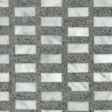 Recycled Material Terrazzo Vinyl Flooring , Terrazzo Flooring Materials Easy