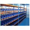 Buy cheap Blue Warehouse Plastic Bin Storage Rack with Heavy-Duty Steel Frame from wholesalers