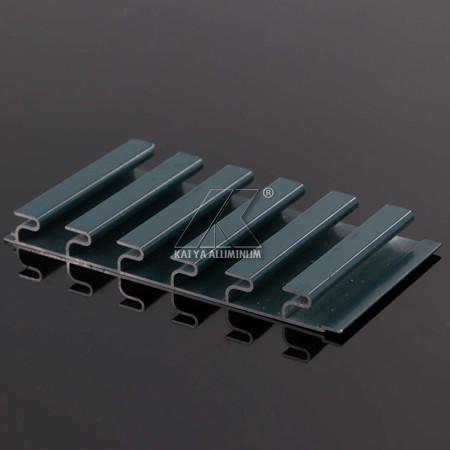 Durable Aluminum Storage Rack Frame Beautiful Figure Easy Maintaining Powder