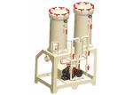 Twin parallel filter tank water filtration systems for photographic 330L / min