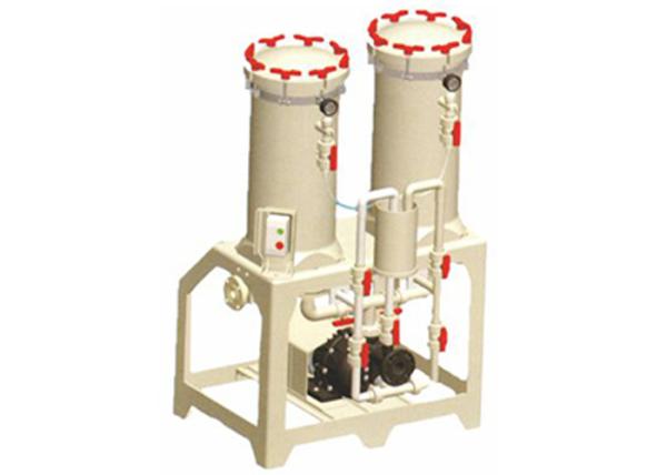 Buy cheap Twin parallel filter tank water filtration systems for photographic 330L / min 3HP from wholesalers
