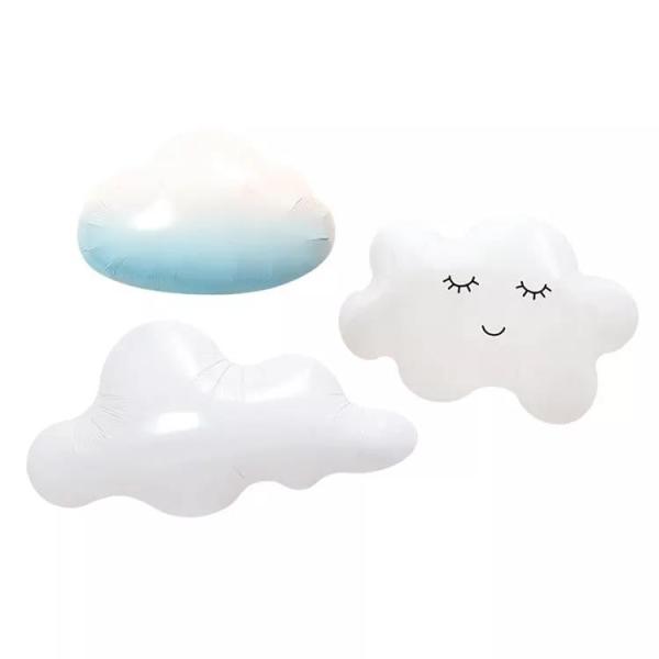 Buy cheap Wholesale kids toys promotion Cute White Inflatable Cloud foil helium Balloon for Party Supplies from wholesalers