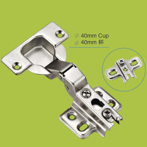 Buy cheap China OEM Factory cabinet hardware 40 cup two way hinge half-overlay from wholesalers