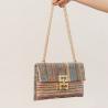 Buy cheap NEW HOLIDAY WIND MULTI-LAYER CHAIN CLAMSHELL LOCK STRAW BAG SHOULDER BAG CROSS-BORDER WOMEN'S BAG from wholesalers