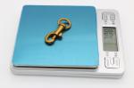 High end antique gold zinc alloy 7.08 grams metal swivel trigger snap hook for