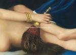 Canvas People Oil Painting , Nude Woman Oil Painting Reproduction On Linen