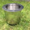 Buy cheap 11 Inch Smokeless Wood Fire Pit 33cm , Stainless Steel Smokeless Logs Fire Pit from wholesalers