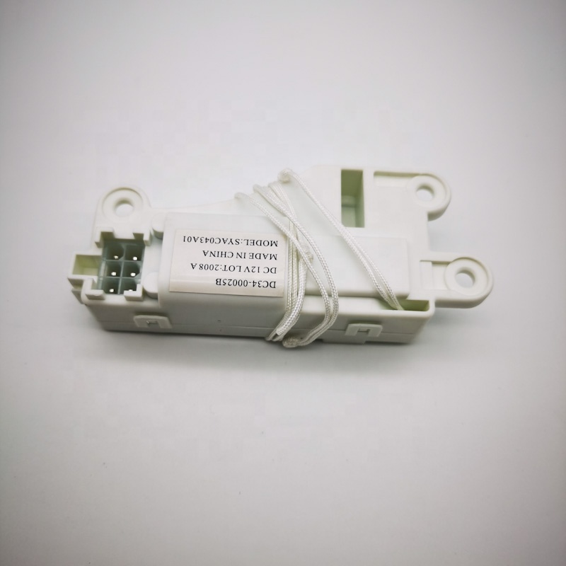 Front Load Washer Plastic DC34-00025B Washing Machine Door Lock Switch for Surmount
