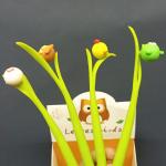 Colorful Soft Rubber Little Bird Gel Pens Wobble Neutral Pen for Gifts Prizes