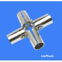 Buy cheap simple structure Chrome Plated Pipe Connectors Steel Tubing Fittings for 28mm product