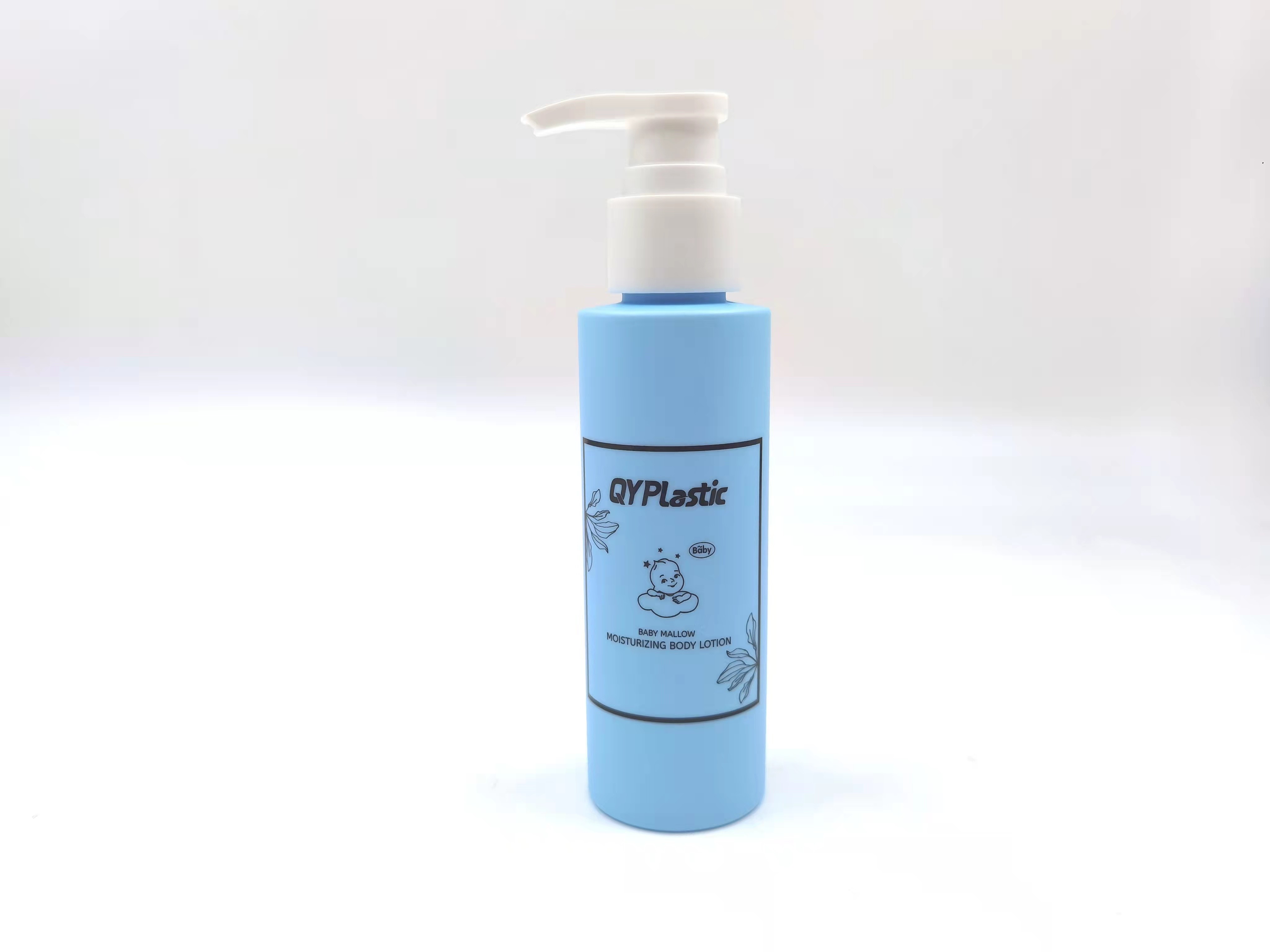 100ml Matted Silkscreen Printing PET Plastic Bottle Conditioner With PP Pump